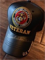 Black Cap Signed by Woody Williams