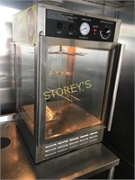 Rotating Pretzel WArming Cabinet - 18 x 19 x 29