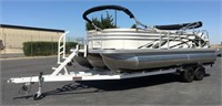 2018 Bennington Pontoon 23SSBXP Boat and Trailer