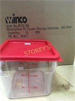 6qrt Food Container w/ Lid