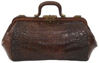 Brown Crocodile Bag