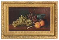 Late 19th Century O/C Still Life with Fruit