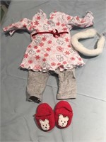 AMERICAN GIRL DOLL COCONUT PAJAMAS