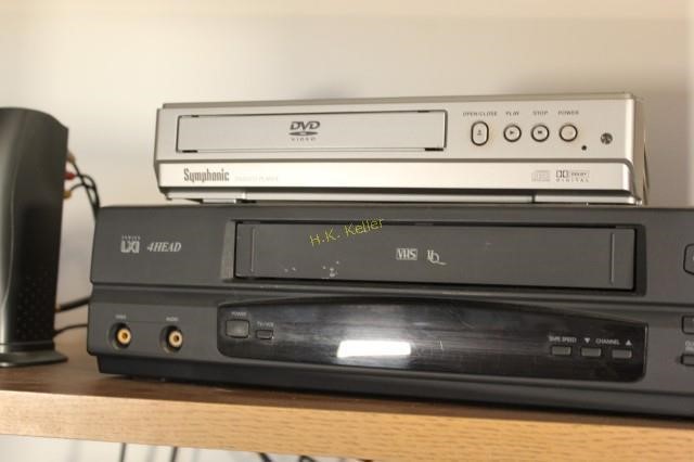 TV, DVD Player, VCR, and More | H. K. Keller