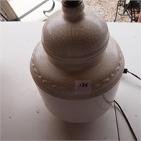 Stoneware Lamp