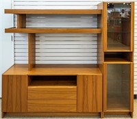Furniture Danish Style Wall Unit / Display Shelf