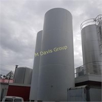 (7) Dairy Silos from 10k - 50k Gallons & Other Related Equip