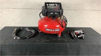 Porter Cable Pancake Air Compressor with Nail Gun-