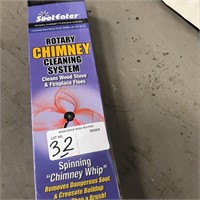 Rotary Chimney Cleaning System