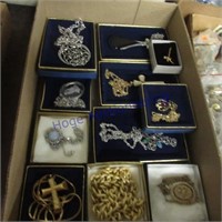 Avon jewelry in boxes