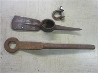 Vintage Heavy Equipment Wrench ,Mattic Head