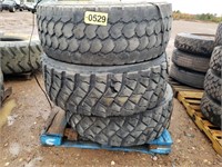Tires (3) Cement Tires 445/65 R22.5
