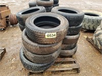 (15) Car tires some new