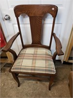 Wood Chair with arm Rest