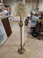 Copper Taupe Floor Lamp