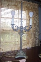 DOUBLE LIGHT LAMP - 28 INCH TALL