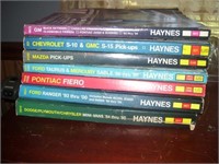 HAYNES CAR REPAIR BOOKS