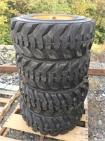 Brand New 12-16.5 14-Ply Skid Loader Tires