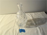 Crystal Vase Wheat Design 8.5"