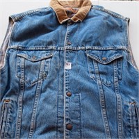 Blue Jean Vest/Lined