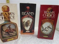 Three Collector Edition Beam Bottles Pick Up Only