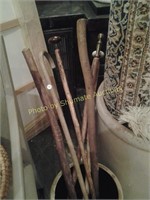 6 Hand made canes