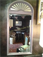 Dome topped painted mirror