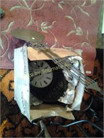 Brass Wall clock Gaillard Praisses -not working