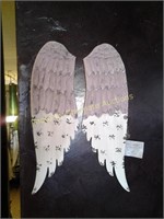 Angel wing wall hanging