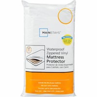 Waterproof Zippered Vinyl Mattress Protector