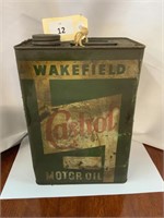 WAKEFIELD CASTROL 1 IMP GALLON OIL TIN