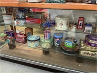 QTY OF ASSORTED COLLECTABLE TINS