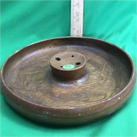Vintage, MCM Wooden Nut Bowl!