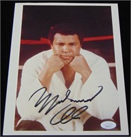 Muhammad Ali Photo Signed.