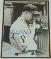 Burleigh Grimes Photo Signed.