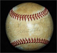 New York Mets Old Timers Reunion Signed Baseball