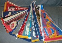 Pennant Lot of (63) Assorted Pieces