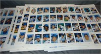 (55) 1969 NY Mets 25th Anniversary Uncut Postcards