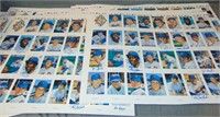 (104) 1969 Mets 25th Anniv Signed Uncut Postcards