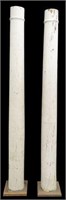 (2) AMERICAN ARCHITECTURAL PAINTED COLUMNS