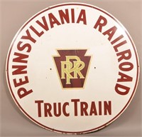 Good Porcelain Pennsylvania Truc Train Circular