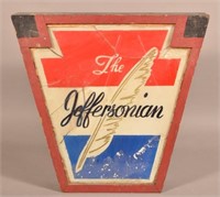 The Jefferson Glass Electric Sign