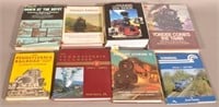 8 Various Hard Back Train-Related Books
