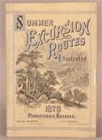 Rare 1878 Pennsylvania Railroad Summer Excursion R