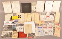 Large Selection Of Vintage PRR Time Table Pamphlet