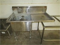 STAINLESS STEEL SINK WITH RUN OFF - THORINOX