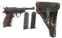 WWII GERMAN WALTHER MODEL P38 9mm PISTOL