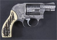 SMITH & WESSON MODEL 649 ENGRAVED REVOLVER