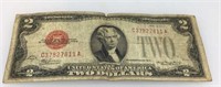 Series of 1928D $2 dollar bill