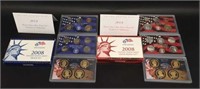 Pair of United States Mint proof set 2008